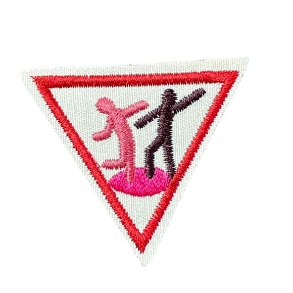Try It Dancercise Patch GSA Girl Scouts of America Brownie Girl Retired u - Picture 1 of 2
